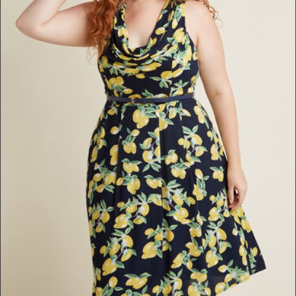 ModCloth Lemon Dress